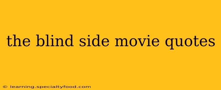 the blind side movie quotes