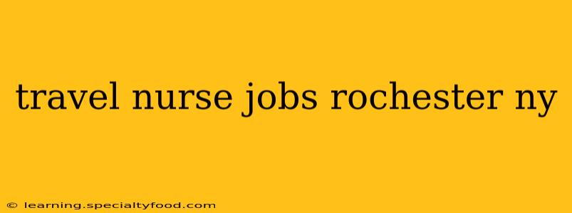 travel nurse jobs rochester ny
