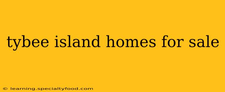tybee island homes for sale
