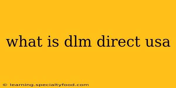 what is dlm direct usa