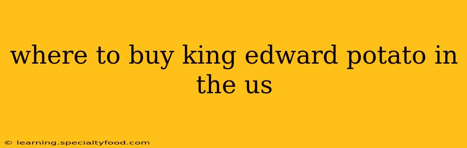 where to buy king edward potato in the us